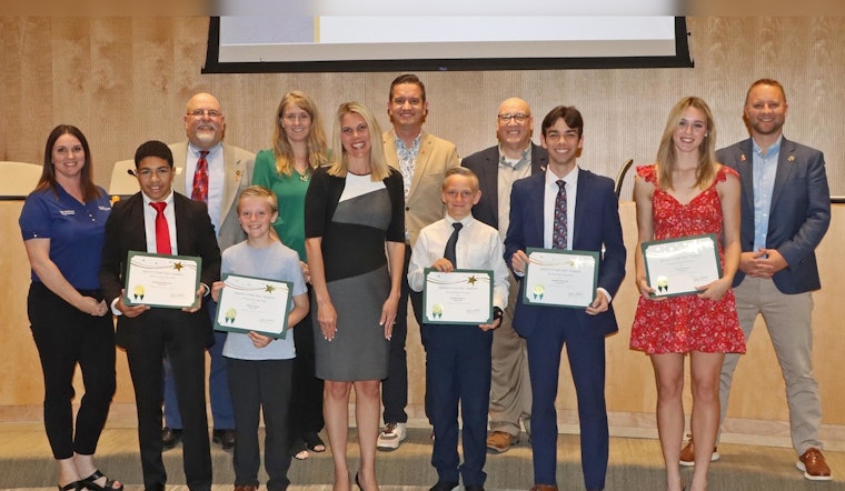 Queen Creek Council Honors 15 Students for Exemplary Behavior and Community Spirit