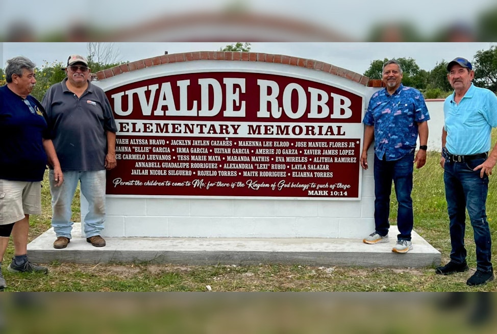 Riviera Remembers: Texas Town's Touching Tribute to Uvalde Victims Nears Completion