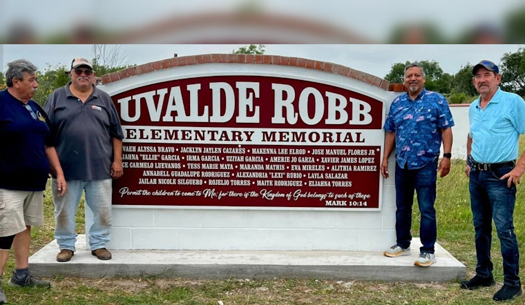Riviera Remembers: Texas Town's Touching Tribute to Uvalde Victims Nears Completion