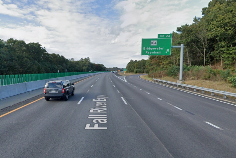 Route 24 Northbound Near Bridgewater Snarled by Early Morning Crash, Exit Ramp Closed