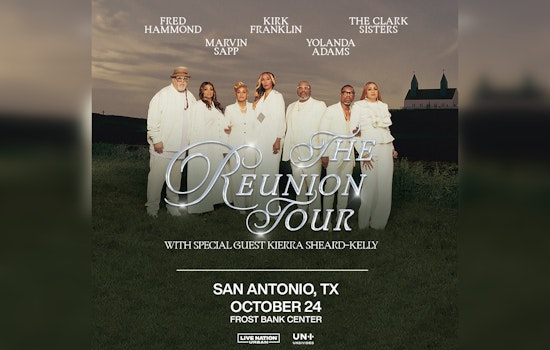 San Antonio Added to Kirk Franklin's Star-Studded 'The Reunion Tour' for Fall 2024
