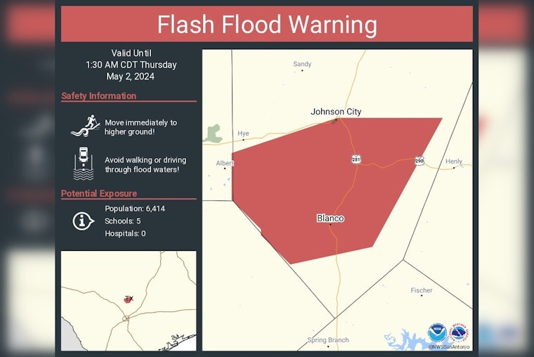 San Antonio on High Alert as Flood Watch Continues, Heavy Rains Hit Northern Cities