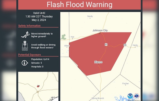 San Antonio on High Alert as Flood Watch Continues, Heavy Rains Hit Northern Cities