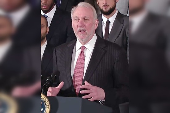San Antonio Spurs' Gregg Popovich Cheers On Rival Dallas Mavericks in NBA Finals Quest