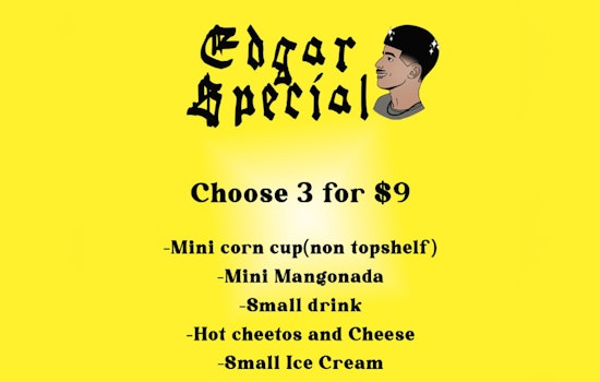 San Antonio's Elotitos Corn Bar Celebrates Edgar Haircut Trend with Tasty 'Edgar Special'