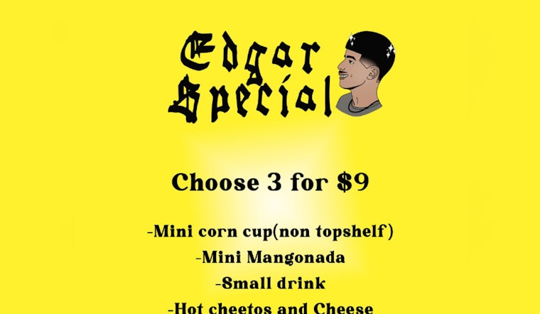 San Antonio's Elotitos Corn Bar Celebrates Edgar Haircut Trend with Tasty 'Edgar Special'
