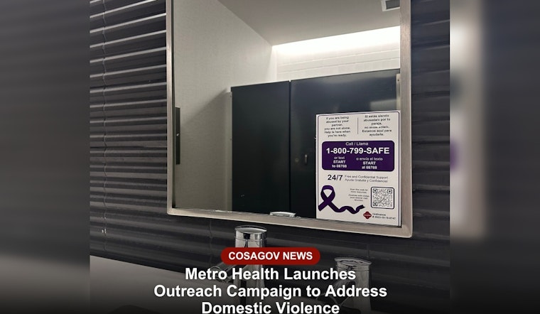 San Antonio's Metro Health Mandates Domestic Violence Info in Restrooms for Safer Spaces