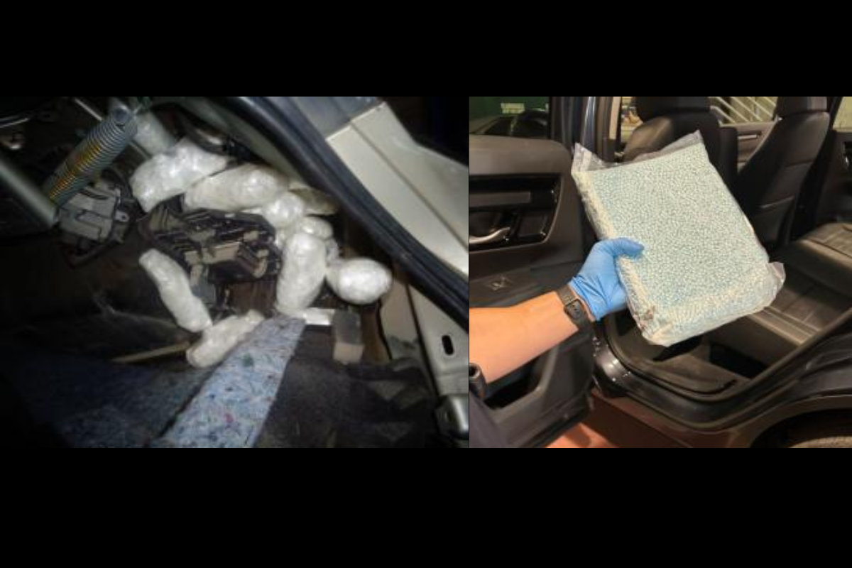 San Diego CBP Officers Seize $7 Million in Narcotics in Two-Week