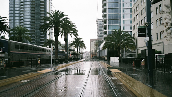San Diego Weathers Cool Shift with Possible Showers, Desert Heat Persists