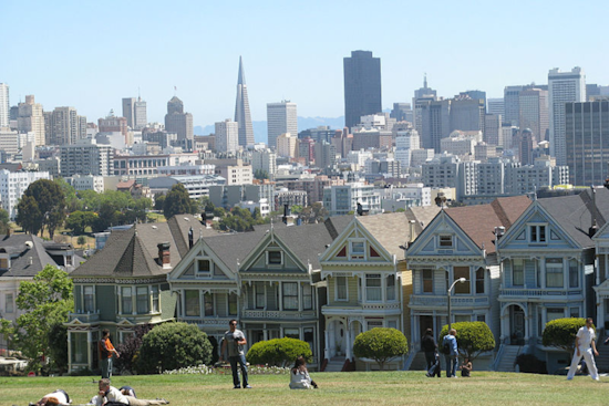 San Francisco Community Rallies in Alamo Square in Solidarity with Victim of Racist Threats