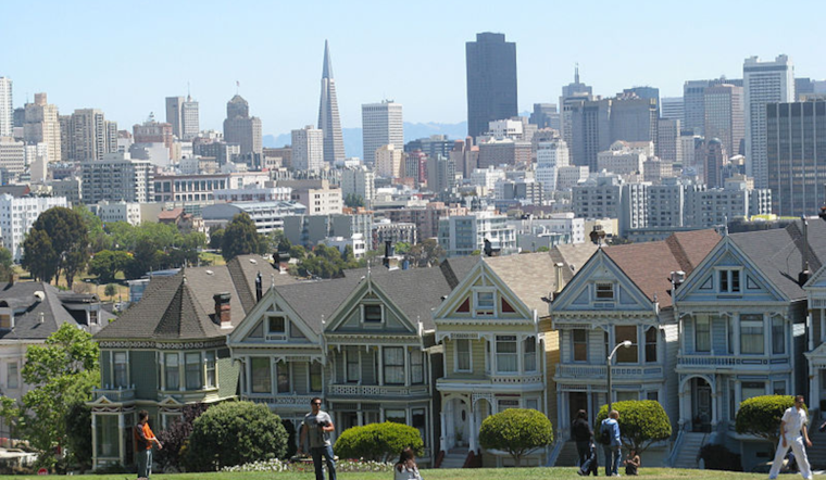 San Francisco Community Rallies in Alamo Square in Solidarity with Victim of Racist Threats