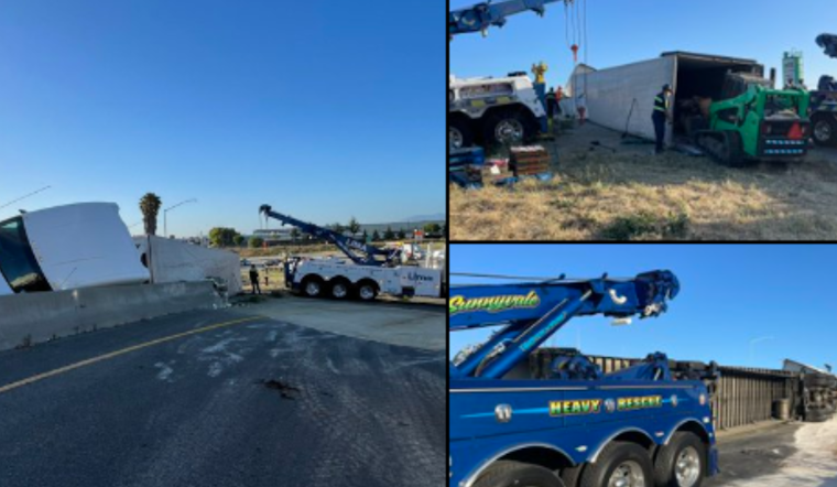 Bay Area Commuter Snarled by 40,000 Pounds of Spilled Strawberries on Highway 101 near San Jose