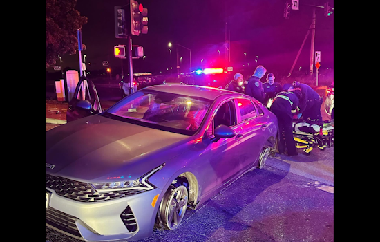 San Pablo Police Chase Features DUI Suspects' Swap at the Wheel and Spike Strip Escape Attempt