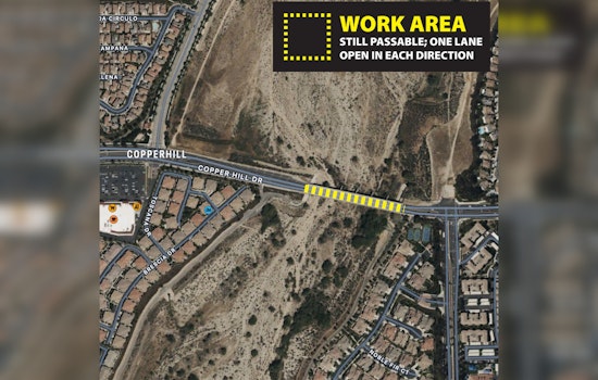 Santa Clarita's Copper Hill Bridge Widening Project to Launch May 13, Expect Lane Closures and Detours