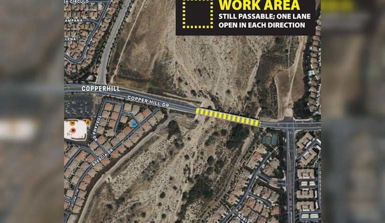 Santa Clarita's Copper Hill Bridge Widening Project to Launch May 13, Expect Lane Closures and Detours