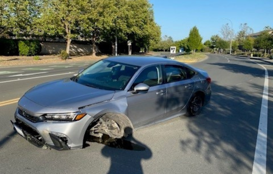 Santa Rosa Man Arrested in Petaluma on DUI and Cocaine Charges After Crashing Car