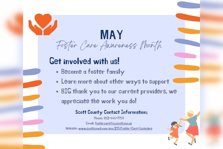 Scott County Seeks Foster Parents and Supporters During Foster Care Awareness Month