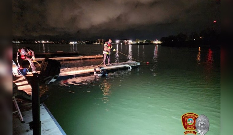 Search Effort Unfolds as Van Plunges Into Saugus River, Police and Dive Teams Scour Murky Depths