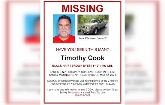 Search Escalates for Missing 62-Year-Old Man in Great Smoky Mountains National Park