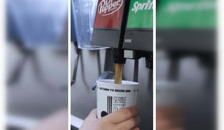Seattle Cinema Partners with Reuse Seattle for Sustainable Reusable Cup Initiative