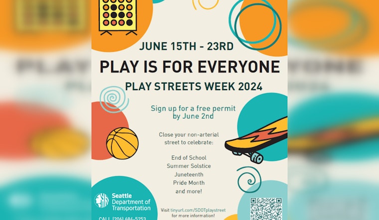 Seattle Embraces Neighborhood Fun with Play Streets Week this June