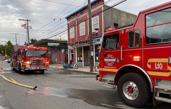 Seattle Family Narrowly Escapes Central District Apartment Fire, Two Firefighters Injured