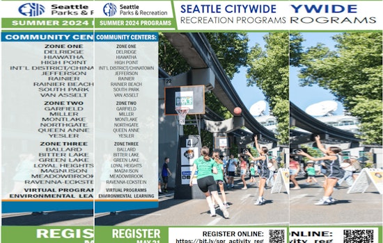 Seattle Parks and Recreation Unveils Summer 2024 Class and Activity Lineup with Scholarship Opportunities