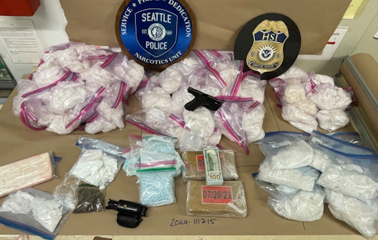 Seattle Police Nab 20-Year-Old Suspected Drug Trafficker, Seize Large Narcotics Cache and Gun