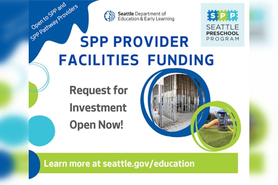 Seattle Preschool Programs to Receive $1 Million Boost for Facility Improvements