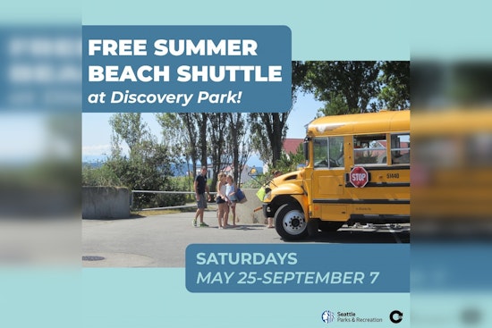 Seattle's Discovery Park Beach Shuttle Returns for Summer 2024, Offering Free Rides on Saturdays