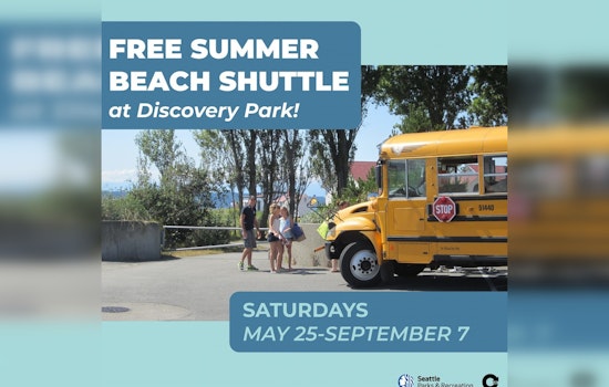 Seattle's Discovery Park Beach Shuttle Returns for Summer 2024, Offering Free Rides on Saturdays