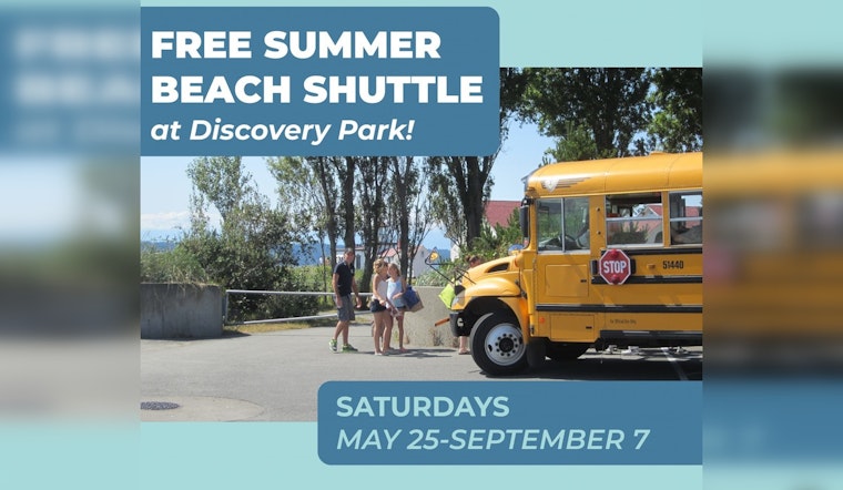 Seattle's Discovery Park Beach Shuttle Returns for Summer 2024, Offering Free Rides on Saturdays