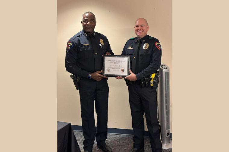 Sgt. Christopher Poligala Celebrated for Dedication to Plano Police Department and K9 Unit