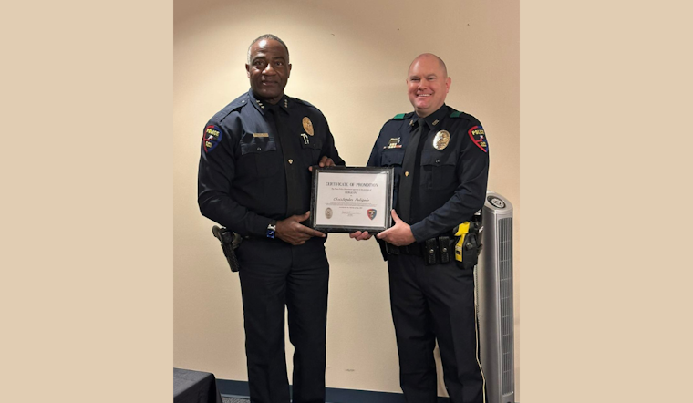 Sgt. Christopher Poligala Celebrated for Dedication to Plano Police Department and K9 Unit