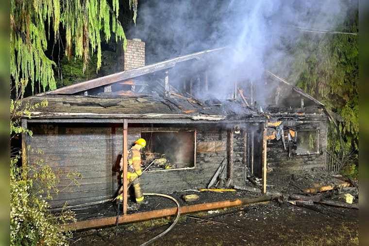 Solo Resident Perishes in Overnight House Fire in Machias, Cause Under Investigation