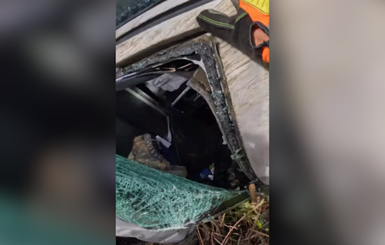 VIDEO: Sonoma County Sheriff's Helicopter Saves Crash Victim off Sonoma Coast