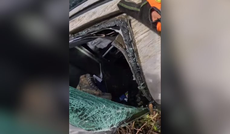 VIDEO: Sonoma County Sheriff's Helicopter Saves Crash Victim off Sonoma Coast