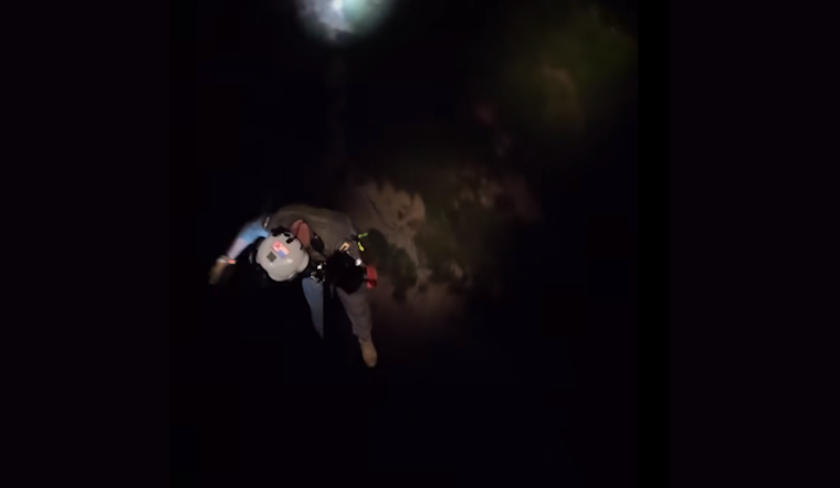 Sonoma Sheriff's Helicopter Crew Heroically Saves Two Hikers Stranded Near Alamere Falls
