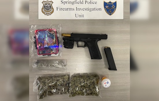 Springfield Police Seize "Ghost Gun" and Drugs During Traffic Stop, Three Suspects Arrested