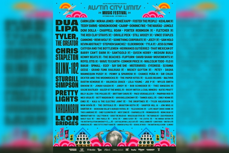 Star-Studded Extravaganza: Dua Lipa, Tyler, The Creator to Ignite 2024 Austin City Limits Music Festival