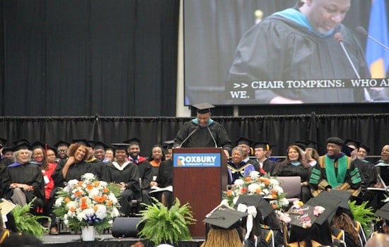 Suffolk Sheriff Tompkins Celebrates Achievement at Roxbury Community College's 48th Commencement