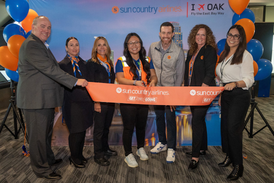 Sun Country Airlines Launches Seasonal Nonstop Flights from Oakland to Minneapolis
