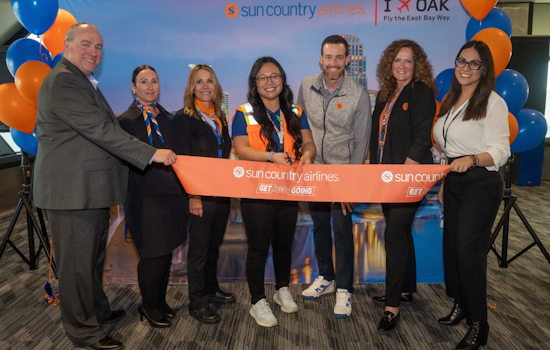 Sun Country Airlines Launches Seasonal Nonstop Flights from Oakland to Minneapolis