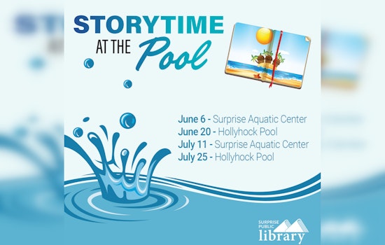 Surprise Public Library System Introduces 'Storytime at the Pool' for Kids this Summer