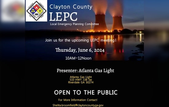 Clayton County Invites Residents to Strengthen Emergency Response at LEPC Meeting in Riverdale