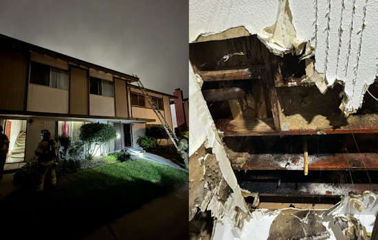 Swift Actions of Orange County Firefighters Prevent Disaster at Tustin Townhouse Blaze