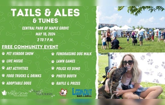 Tails & Ales Offers Paws and Pints at Central Park in Maple Grove on May 18