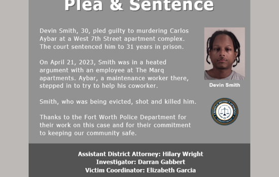 Tarrant County Courthouse Echoes with Grieving Mother's Words as Son's Killer Sentenced