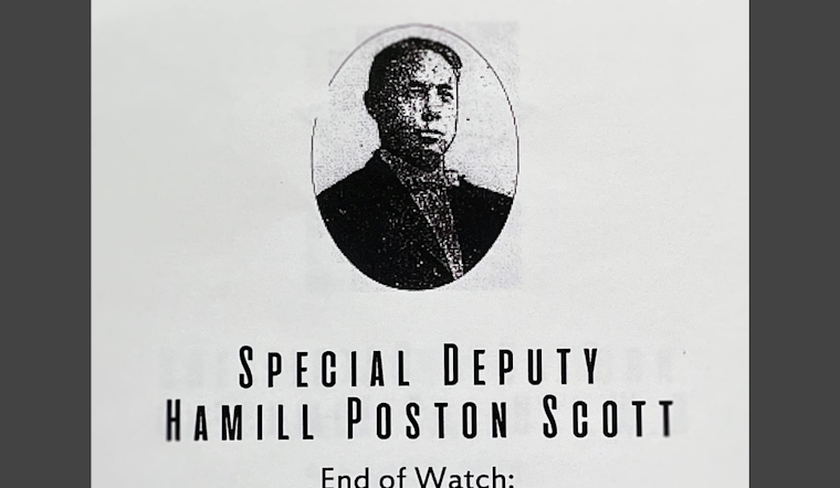 Tarrant County Honors Late Deputy Hamill Poston Scott a Century After His Heroic Sacrifice in Fort Worth