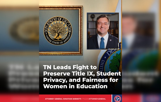Tennessee AG Forms Multi-State Coalition to Defend Title IX's Original Intent Against Federal Overhaul